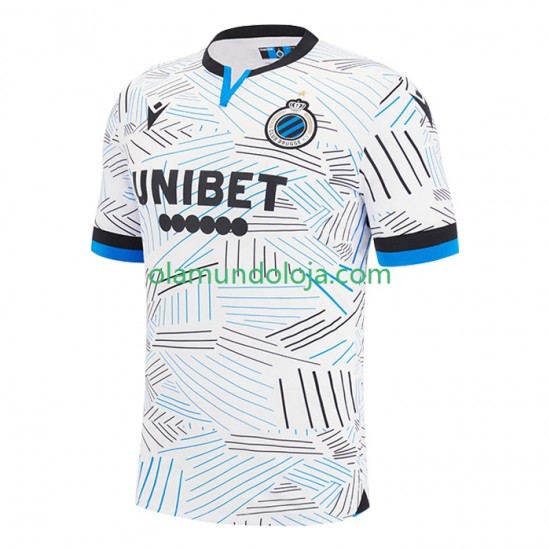 Camisola Club Brugge Homem Equipamento Segundo 2022-2023 Manga Curta
